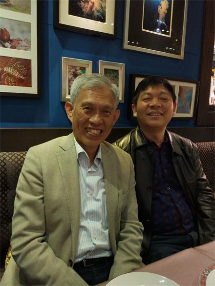 田庆先主席亲切接见田良臣教授